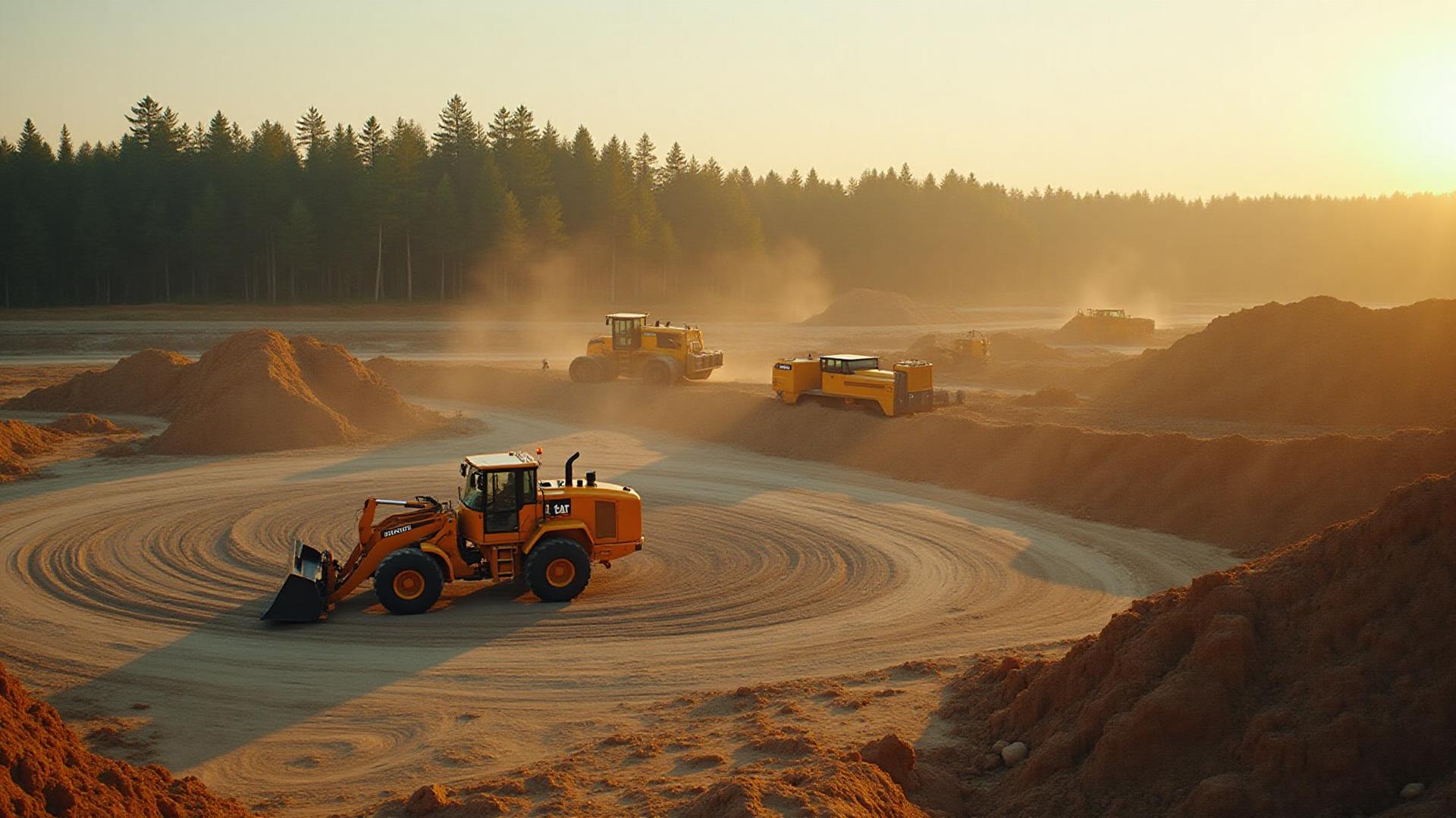 Site Preparation for Mountain Construction